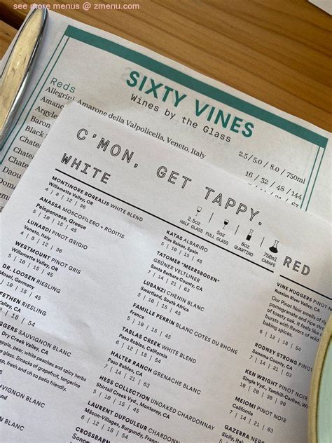 sixty vines houston photos|sixty vines menu with prices.